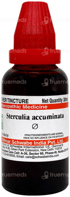 Dr Willmar Schwabe Sterculia Acuminata Q Mother Tincture 30ml