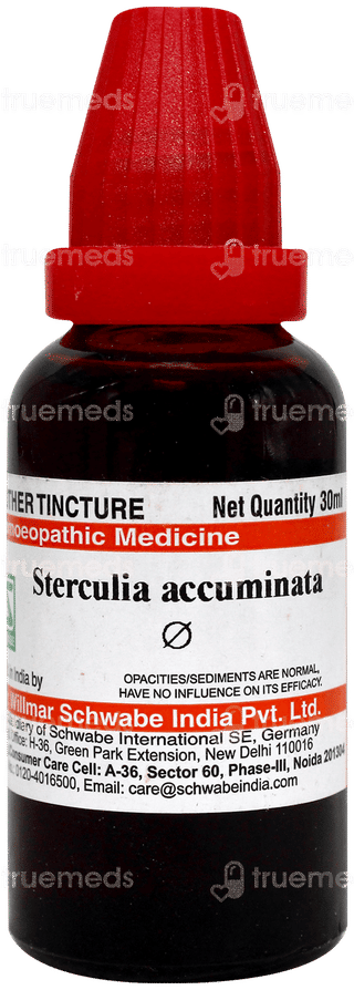 Dr Willmar Schwabe Sterculia Acuminata Q Mother Tincture 30Ml