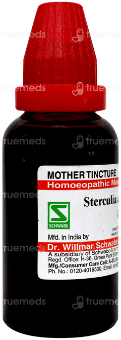 Dr Willmar Schwabe Sterculia Acuminata Q Mother Tincture 30Ml
