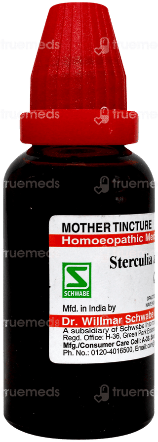 Dr Willmar Schwabe Sterculia Acuminata Q Mother Tincture 30Ml