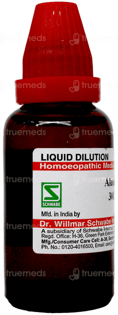 Dr Willmar Schwabe Alumina 30ch Dilution 30ml Dr Willmar Schwabe Alumina 30ch Dilution 30ml