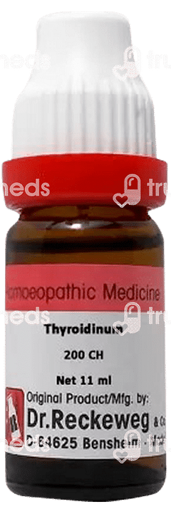 Dr Reckeweg Thyroidinum 200ch Dilution 11ml