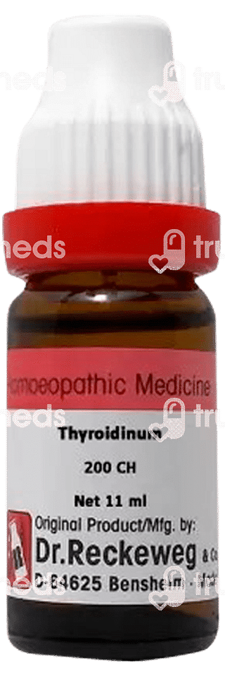 Dr Reckeweg Thyroidinum 200 Ch Dilution 11 ML