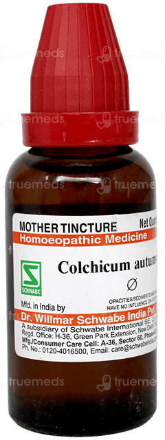 Dr Willmar Colchicum Autumnale Q Mother Tincture 30ml