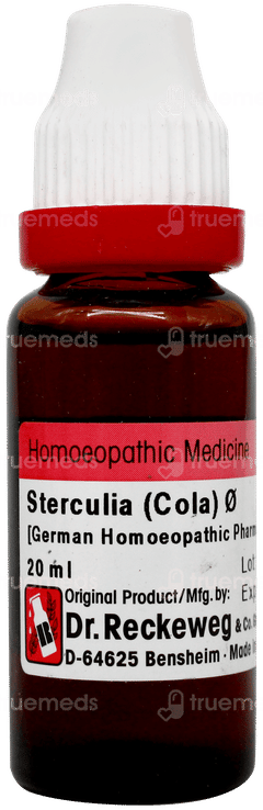 Dr Reckeweg Sterculia Q Mother Tincture 20ml Dr Reckeweg Sterculia Q Mother Tincture 20ml