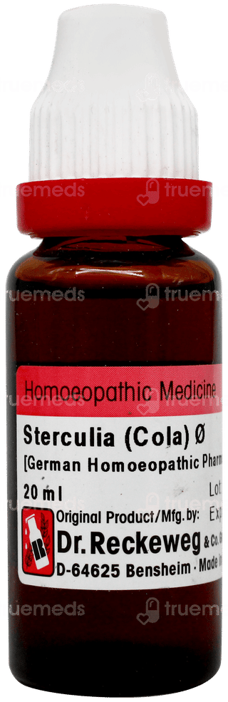 Dr Reckeweg Sterculia Q Mother Tincture 20ml