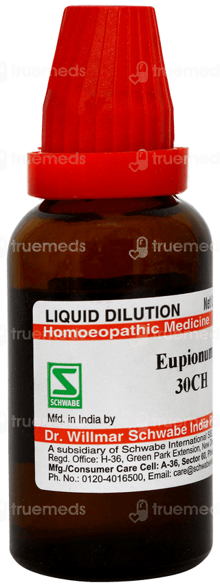 Dr Willmar Schwabe India Eupionum 30 Ch Dilution 30 ML