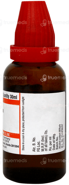 Dr Willmar Schwabe India Eupionum 30 Ch Dilution 30 ML