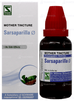 Dr Willmar Schwabe Sarsaparilla Q Mother Tincture 30Ml