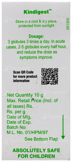 Dr Willmar Schwabe India Mama Natura Kindigest Globules 10 Gm