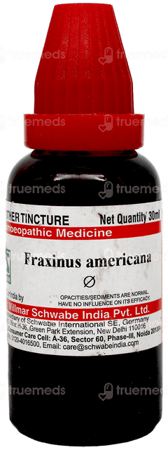 Dr Willmar Schwabe Fraxinus Americana Q Mother Tincture 30Ml Dr Willmar Schwabe Fraxinus Americana Q Mother Tincture 30Ml