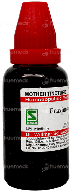 Dr Willmar Schwabe Fraxinus Americana Q Mother Tincture 30Ml