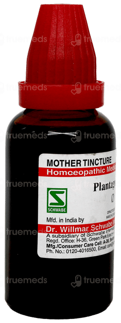 Dr Willmar Schwabe Plantago Major Q Mother Tincture 30Ml