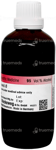 Dr Reckeweg Jaborandi Q Mother Tincture 100Ml