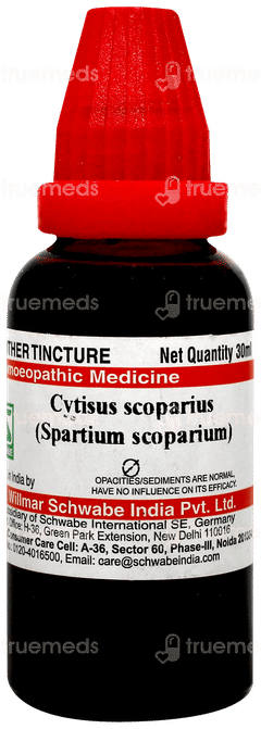 Dr Willmar Schwabe Spartium Scoparium Q Mother Tincture 30ml