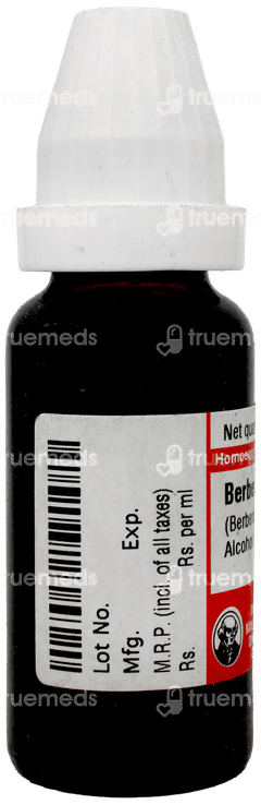 Dr Willmar Schwabe Germany Berberis Vulgaris Q Mother Tincture 20 ML