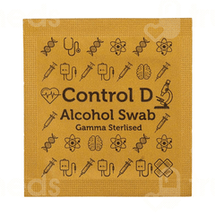 Control D Alcohol Swab Pack Of 100