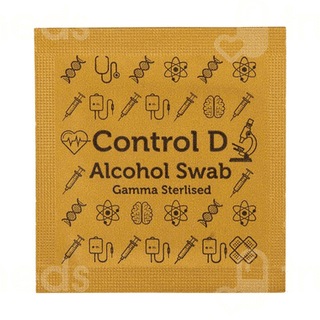 Control D Alcohol Swab Pack Of 100