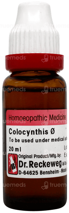 Dr Reckeweg Colocynthis Q Mother Tincture 20 ML
