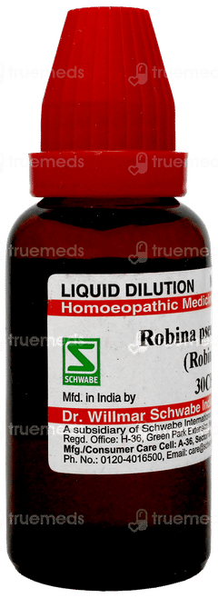 Dr Willmar Schwabe Robinia Pseudocacia 30ch Dilution 30ml Dr Willmar Schwabe Robinia Pseudocacia 30ch Dilution 30ml