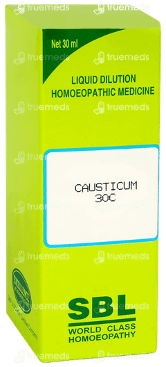 Sbl Causticum 30c Dilution 30ml