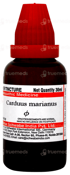 Dr Willmar Schwabe Carduus Marianus Q Mother Tincture 30ml Dr Willmar Schwabe Carduus Marianus Q Mother Tincture 30ml