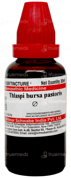 Dr Willmar Thlaspi Bursa Pastor Q Mother Tincture 30 ML Dr Willmar Thlaspi Bursa Pastor Q Mother Tincture 30 ML