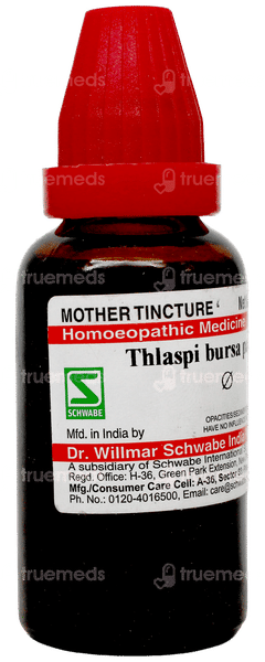 Dr Willmar Thlaspi Bursa Pastor Q Mother Tincture 30 Ml