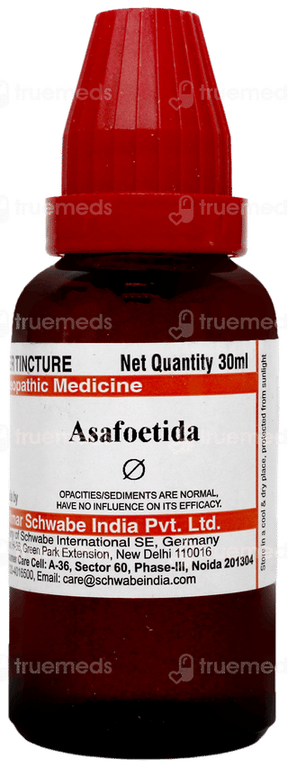 Dr Willmar Schwabe Asafoetida Q Mother Tincture 30ml