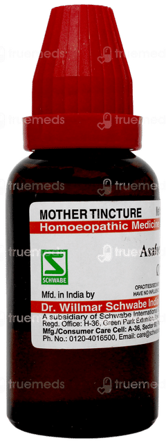 Dr Willmar Schwabe Asafoetida Q Mother Tincture 30ml