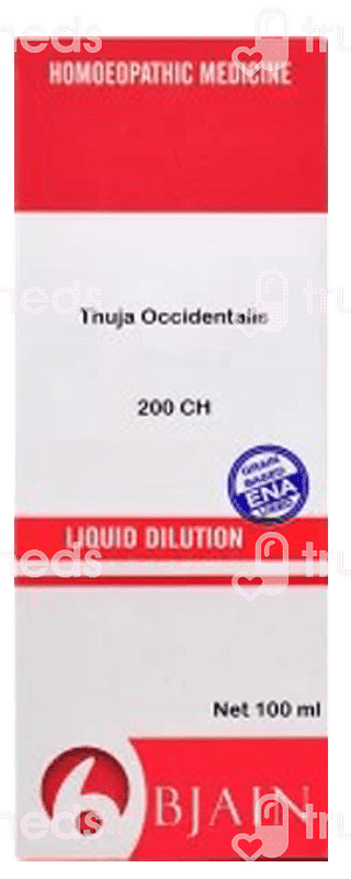 Bjain Thuja Occidentalis 200 Ch Dilution 100 ML