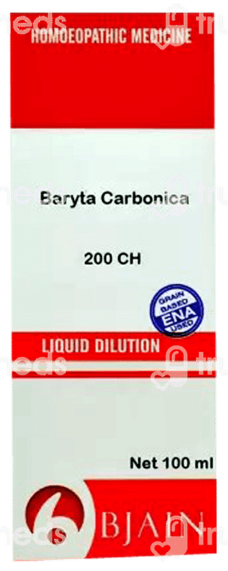 Bjain Baryta Carbonica 200 Ch Dilution 100 ML