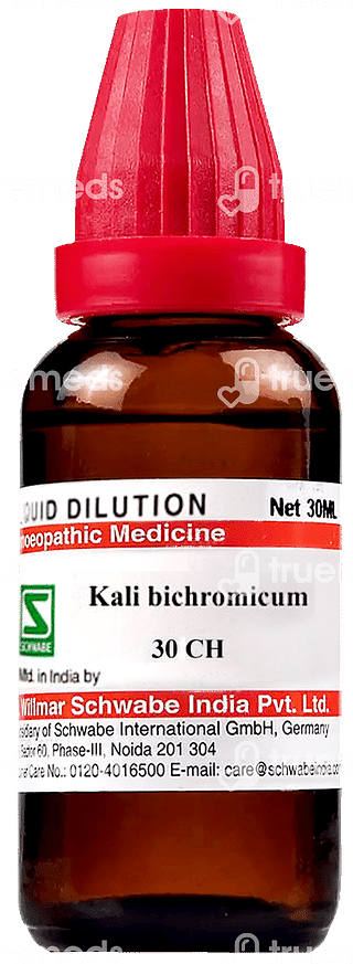 Dr Willmar Kali Bichromicum 30 Ch Dilution 30 ML