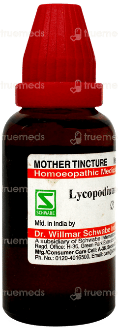 Dr Willmar Schwabe Lycopodium Clavatum Q Mother Tincture 30ml
