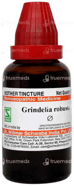 Dr Willmar Schwabe Grindelia Robusta Q Mother Tincture 30ml