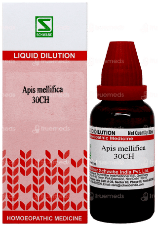 Dr Willmar Schwabe Apis Mellifica 30ch Dilution 30ml
