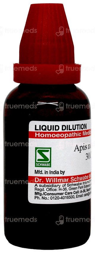 Dr Willmar Schwabe Apis Mellifica 30ch Dilution 30ml