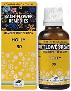 New Life Bach Flower Holly 30 Dilution 30 Ml New Life Bach Flower Holly 30 Dilution 30 Ml