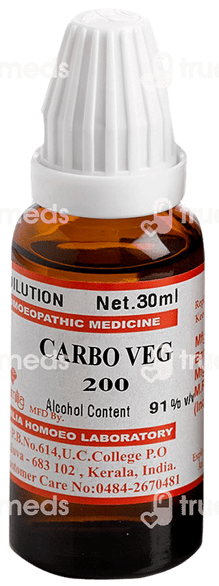 Similia Carbo Veg 200 Dilution 30 ML