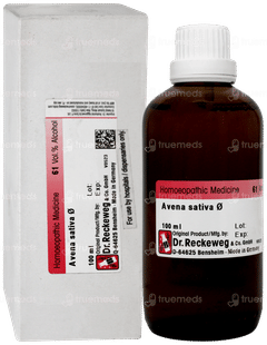 Dr Reckeweg Avena Sat Q Mother Tincture 100ml