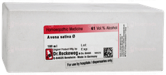 Dr Reckeweg Avena Sat Q Mother Tincture 100ml