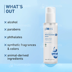 Plum Rice Water & Niacinamide 3% Toner 150ml