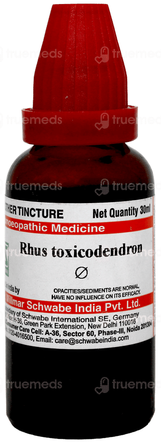 Dr Willmar Schwabe Rhus Toxicodendron Q Mother Tincture 30ml