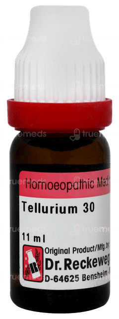 Dr Reckeweg Tellurium 30 Dilution 11ml
