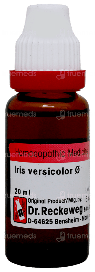 Dr Reckeweg Iris Versicolor Q Mother Tincture 20ml