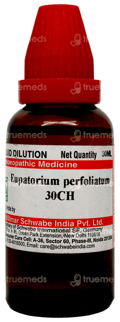 Dr Willmar Schwabe Eupatorium Perfoliatum 30ch Dilution 30ml