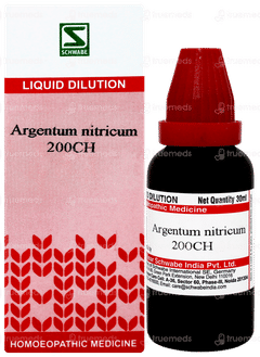Dr Willmar Schwabe Argentum Nitricum 200ch Dilution 30ml