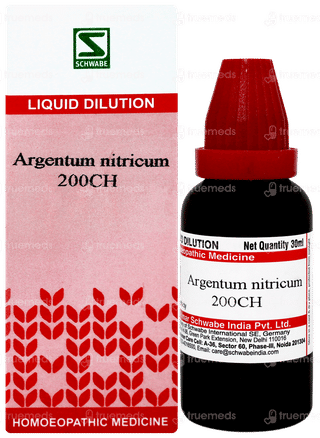 Dr Willmar Schwabe Argentum Nitricum 200ch Dilution 30ml