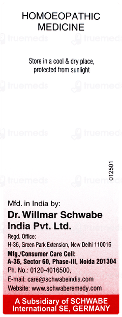 Dr Willmar Schwabe Argentum Nitricum 200ch Dilution 30ml
