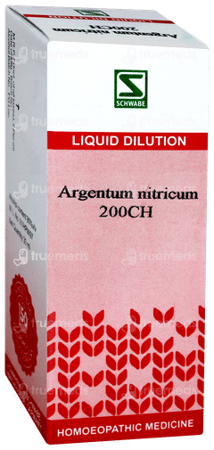 Dr Willmar Schwabe Argentum Nitricum 200ch Dilution 30ml
